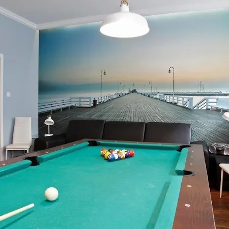 Apartament Z Bilardem 200M Od Morza *